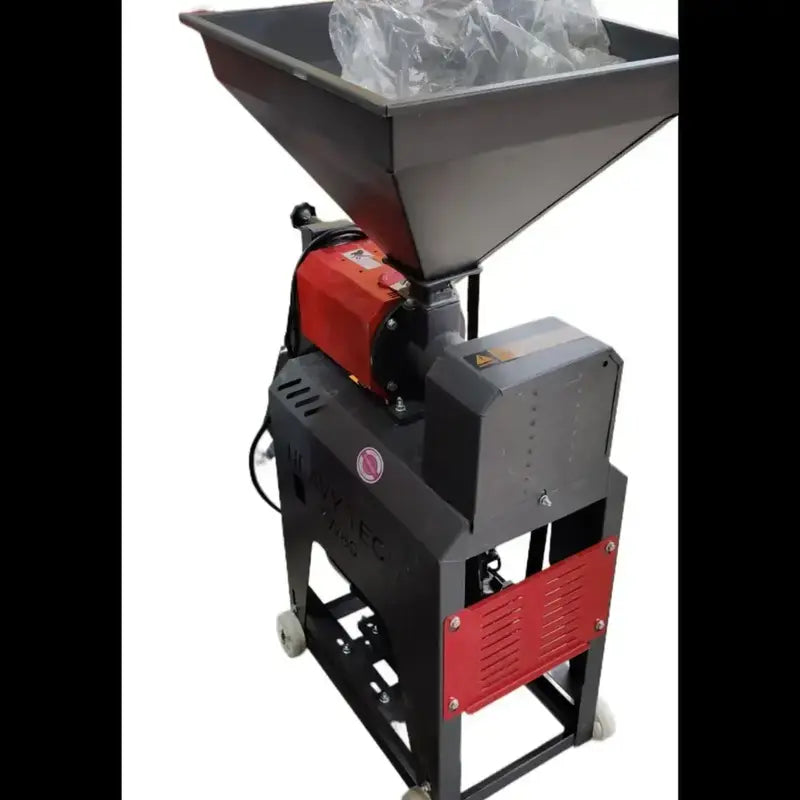 7W80 Mini Rice Mill Single Phase 4HP Motor Heavy Tech