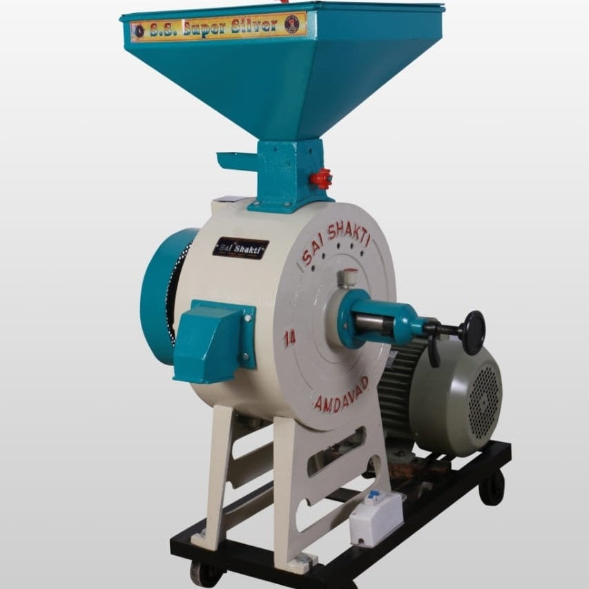 14 Inches Atta Chakki 3HP Motor Single Phase Commercial And Domestic Use