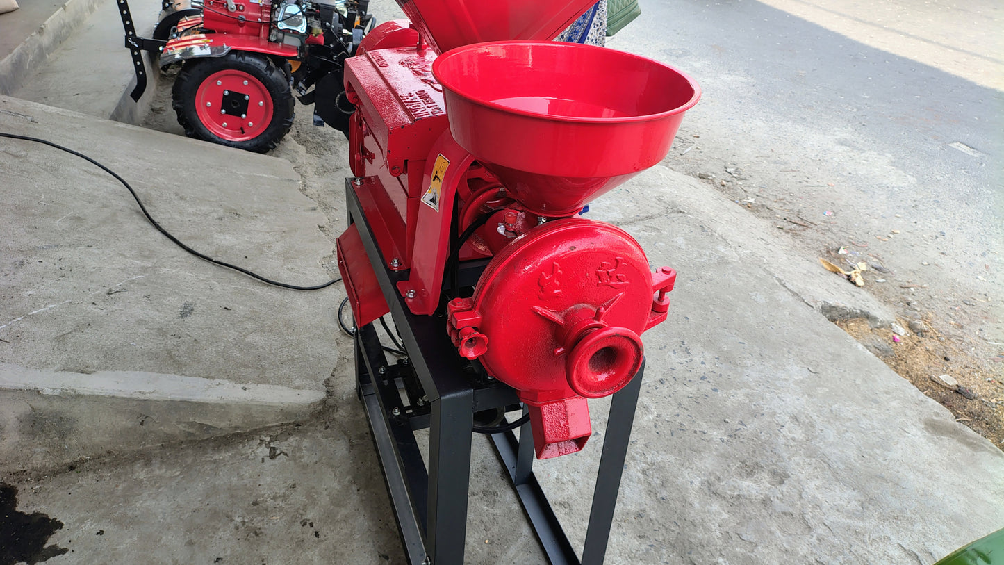 Mini Rice Mill 6W3500 Sun Agro 5.5 HP Single Phase Motor