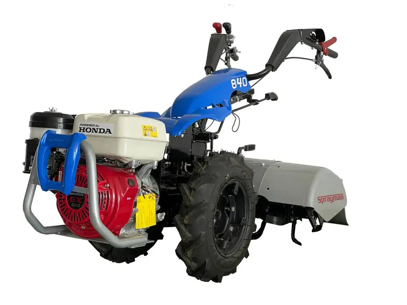 9 HP Sprayman BSC840 Honda Engine Tiller Mini Tractor Back Rottery