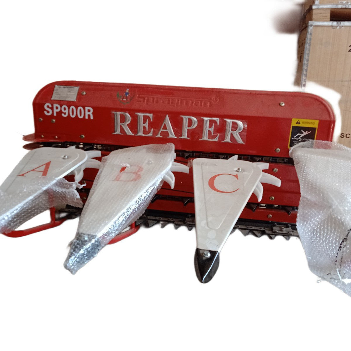 Power Weeder Reaper Attachment 7 To 9 HP Power Weeder Reaper