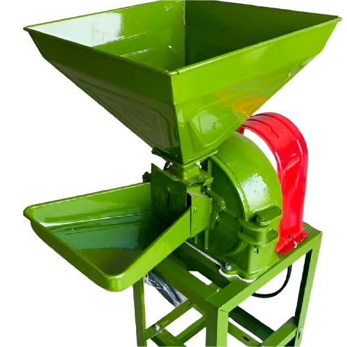 Rare Machinery 3HP masala grinder machine in green, perfect for grinding spices and masalas efficiently
