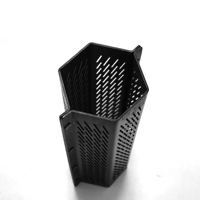6n40 rice mill spare parts metal perforated hexagonal guard by Rare Machinery