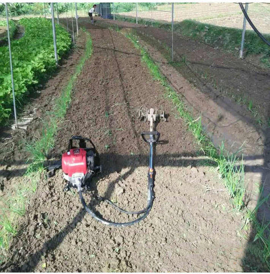 Brash Cutter Round Tiller Attachment For Farming Heavy Quality