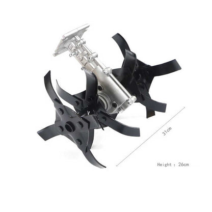 Brash Cutter Round Tiller Attachment For Farming Heavy Quality