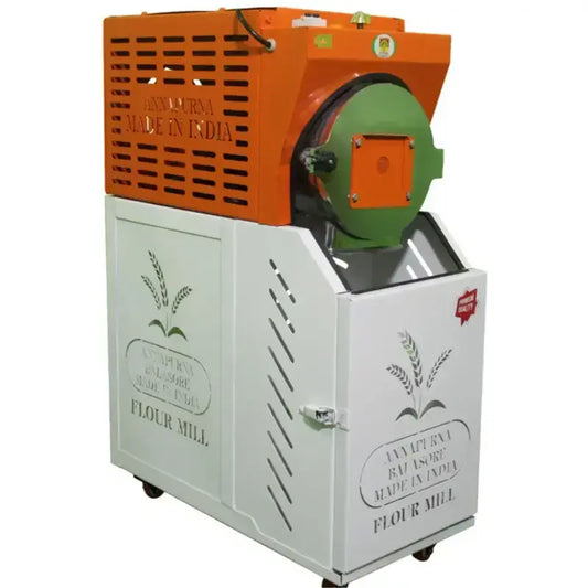 Annapurna 3HP Stainless Steel Flour Mill/ Atta Chakki Agriculture Machine