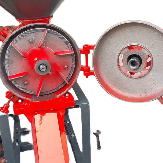 12 Inches Chakki Masala Grinder With 4 HP Motor SM260 DISC Commercial