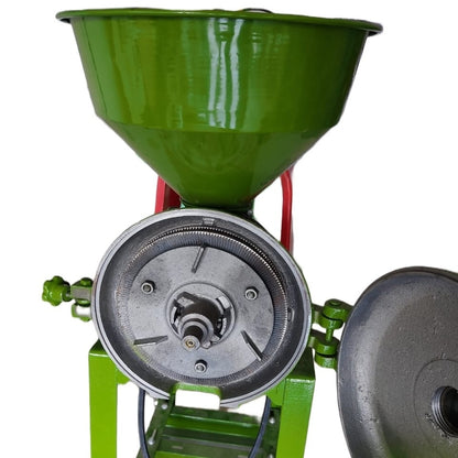 8 Inches Masala Grinder With 8" Heavy Quality Chakki Wheat Grinder 3 HP Motor