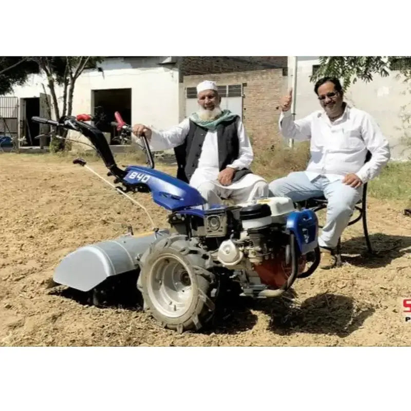 Mini tiller with Honda engine for sale, featuring robust design and ease of use in gardening tasks