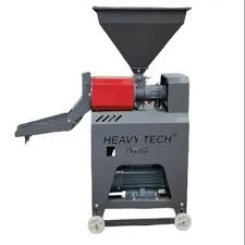 7W80 Mini Rice Mill Single Phase 4HP Motor Heavy Tech