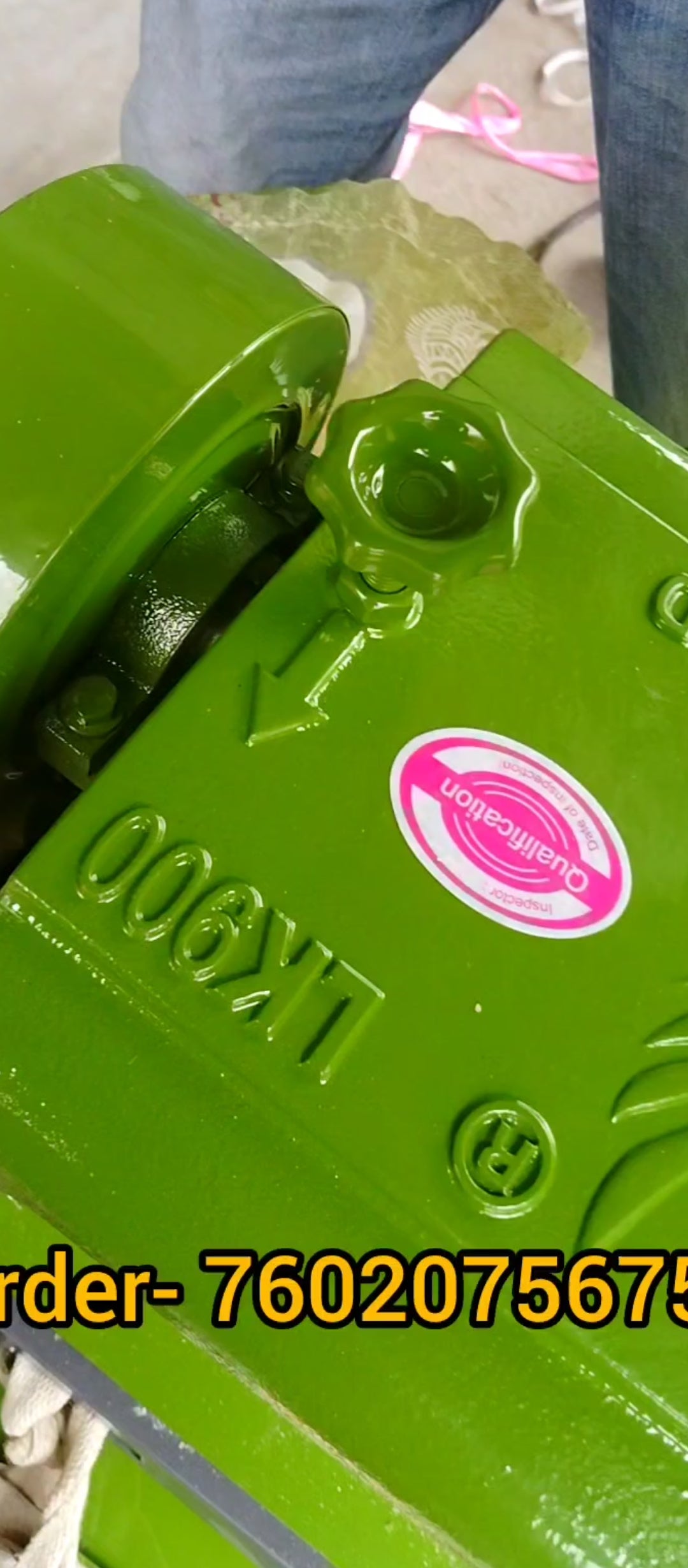 Close-up of the Rare Machinery single rice mill LK 900 showcasing its robust design and features