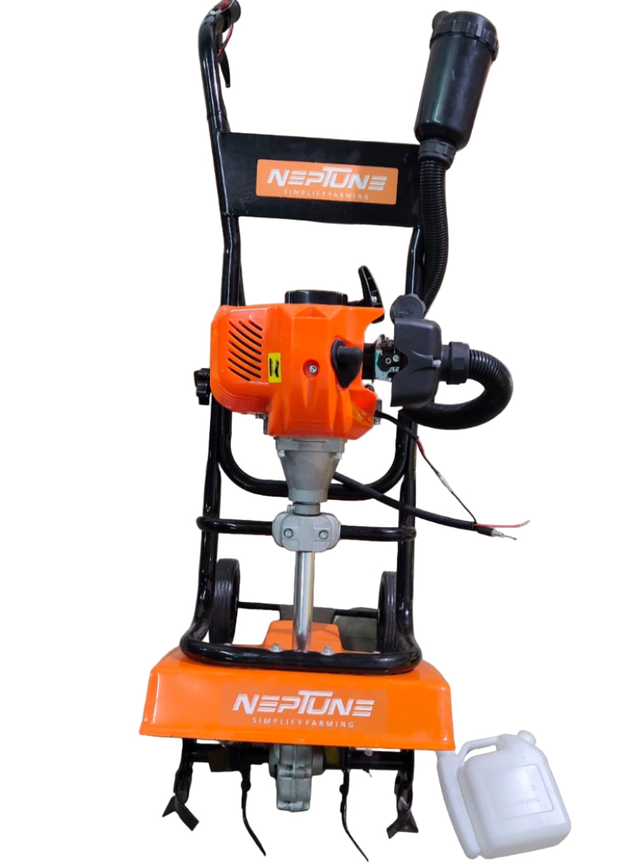 Rare Machinery mini power weeder 52cc with durable design for efficient weeding and garden maintenance