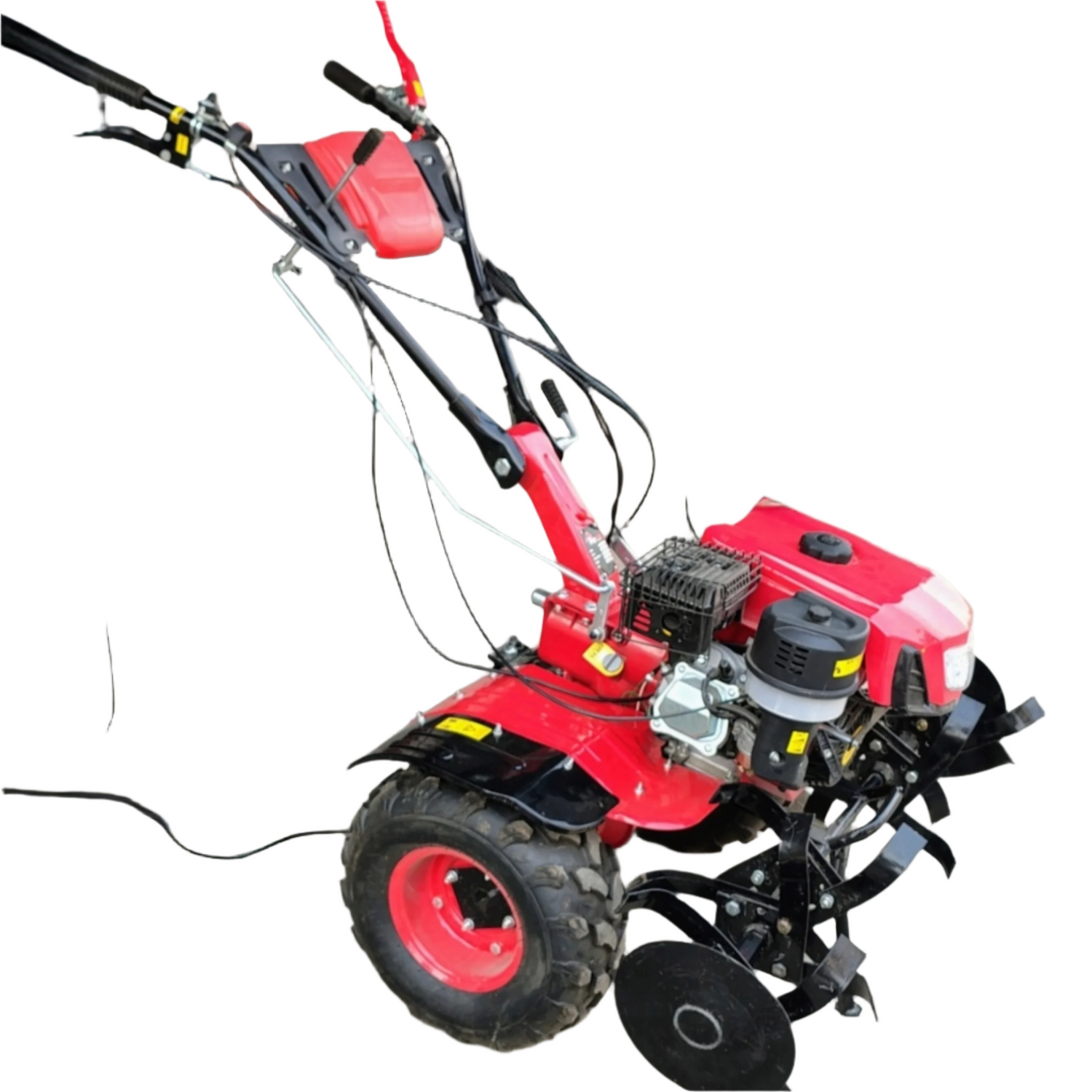 Rare Machinery 7.5 HP petrol power weeder designed for efficient garden cultivation and weed control
