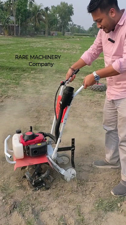 3 HP Mini Power Weeder 63 CC 2 Stork Engine Agriculture Machine