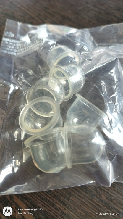 6 Pieces Carburetor Bulb for Engines of Brush Cutter, Mini Tiller, Earth Auger and Water Pump