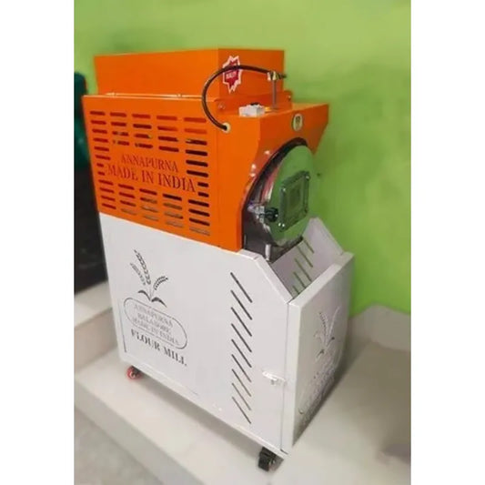 Annapurna 3HP Stainless Steel Flour Mill/ Atta Chakki Agriculture Machine