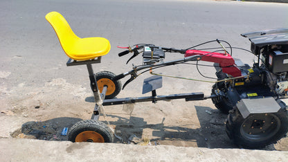 Power Weeder Seat Attachment Suitable For 7 To 13 HP Weeder And Mini Tiller
