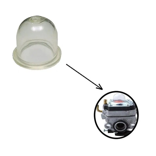 6 Pieces Carburetor Bulb for Engines of Brush Cutter, Mini Tiller, Earth Auger and Water Pump