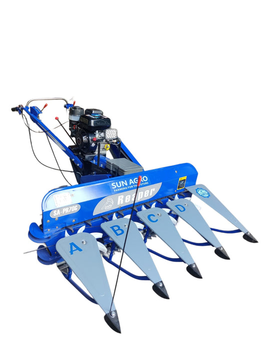 Agriculture Power Reaper Puddy Harvester Advance Model Petrol Engine