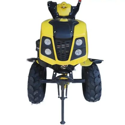 7HP Self Start Power Weeder With Battery And Light Petrol Engine