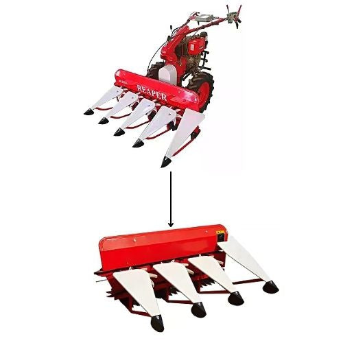 Power Weeder Reaper Attachment 7 To 9 HP Power Weeder Reaper