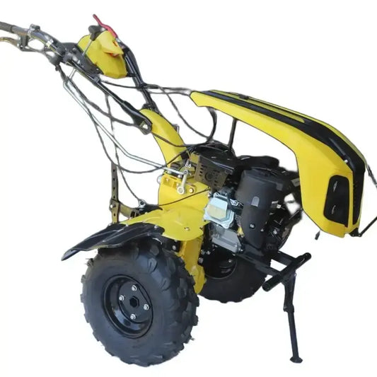 7HP Self Start Power Weeder With Battery And Light Petrol Engine